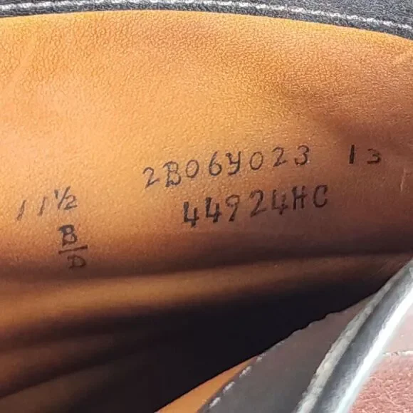 Alden Men's US 11,5B/D Brown Chromexel Leather LaceUp Cap Toe Ankle Jumper Boots - Picture 13 of 16